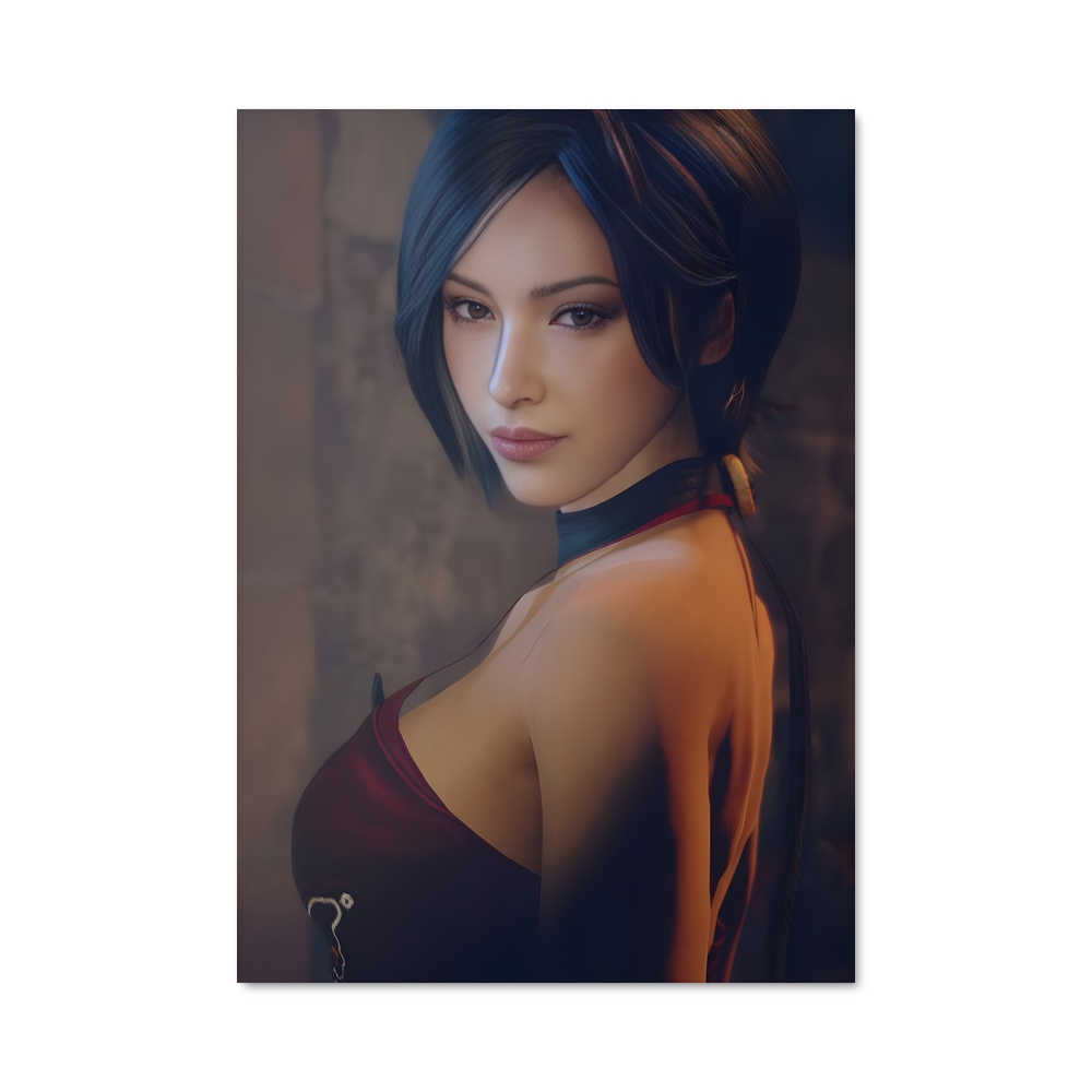 Poster Ada de wong – affiche Resident Evil